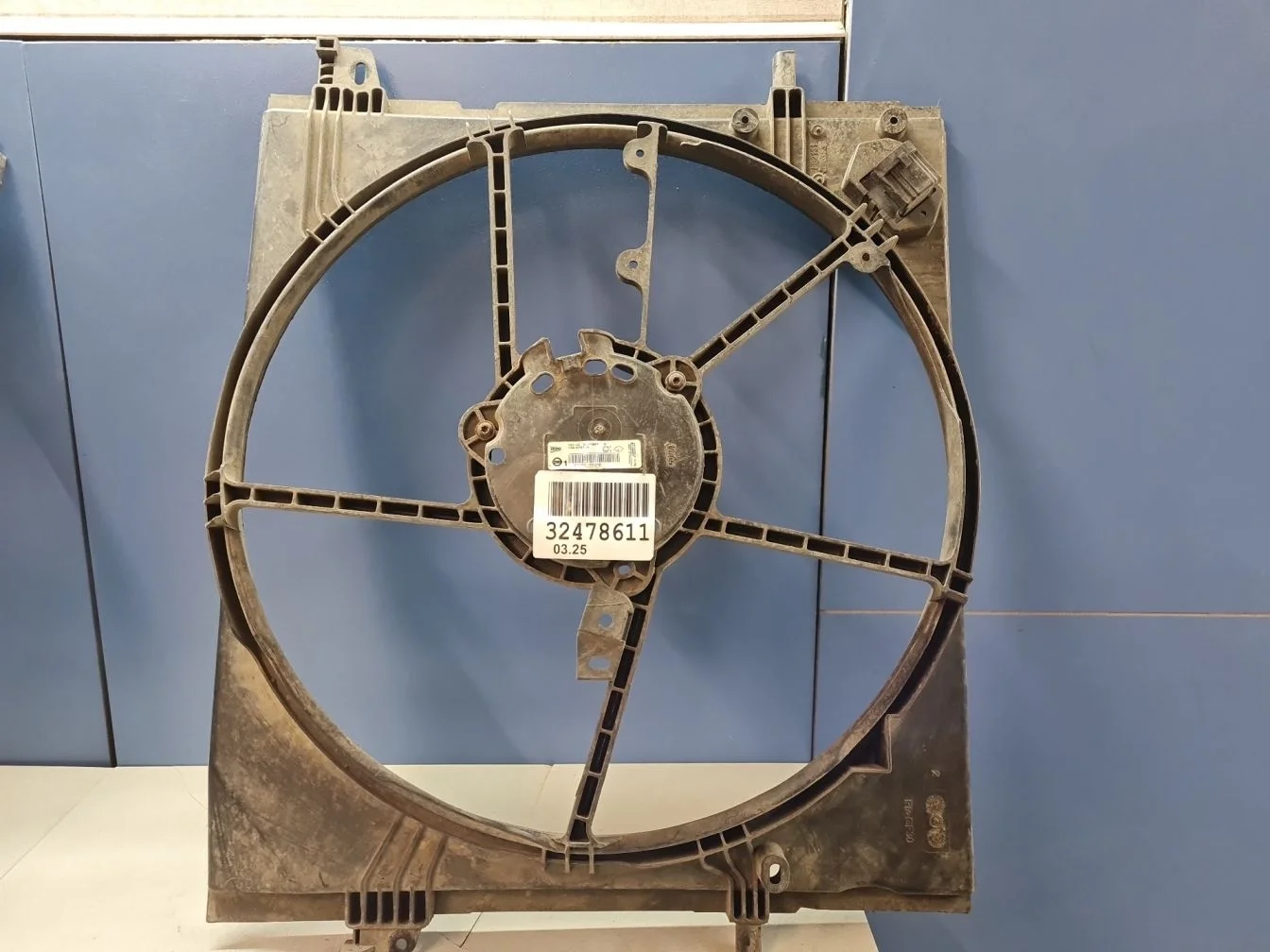 Диффузор радиатора для Nissan Qashqai J11E 2014-