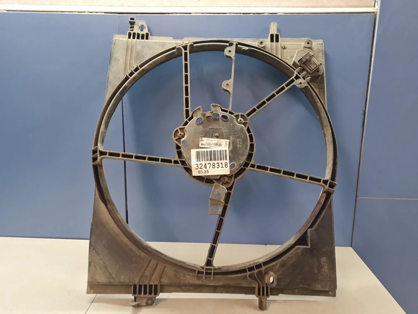 Диффузор радиатора для Nissan Qashqai J11E 2014-