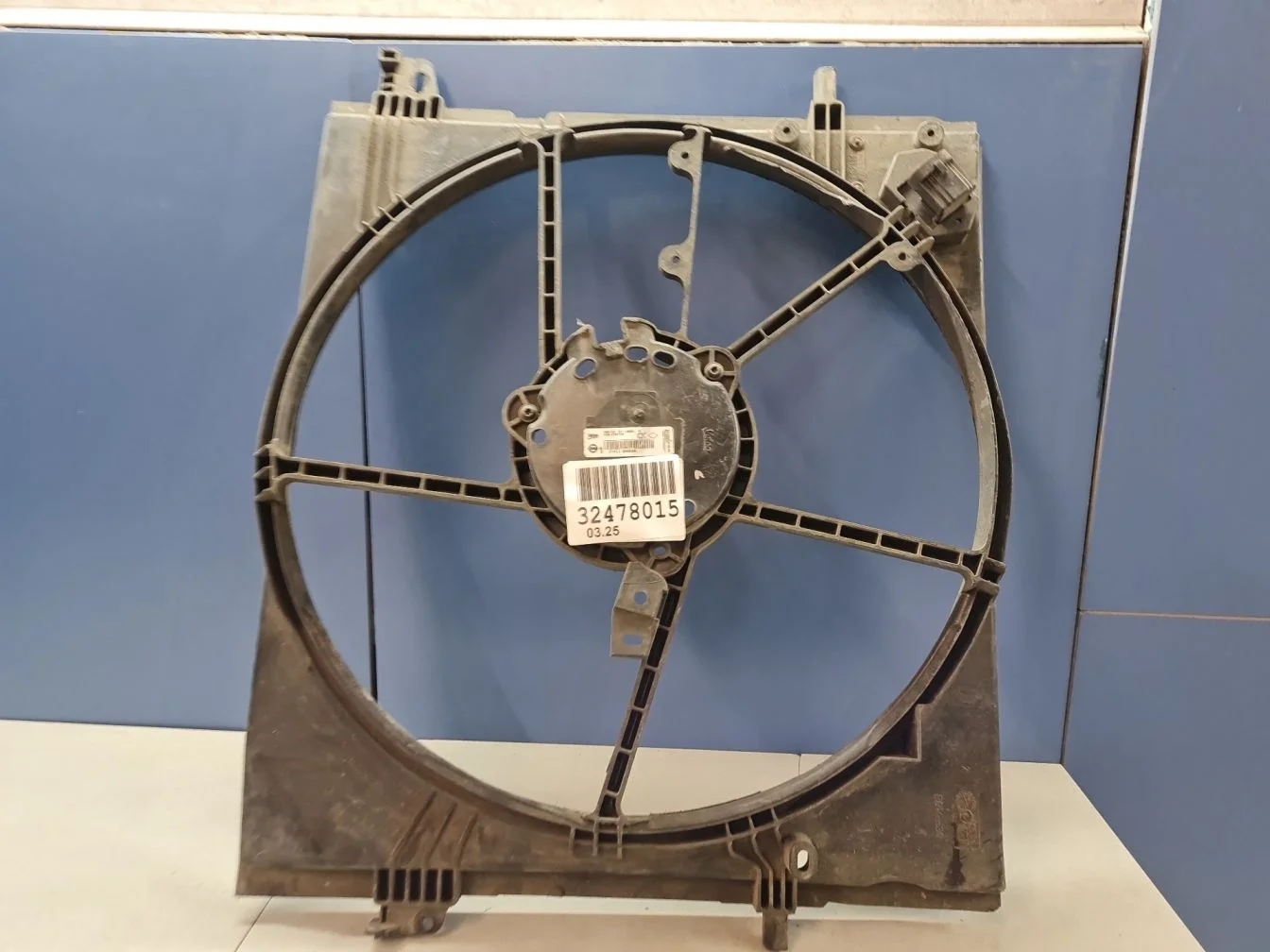 Диффузор радиатора для Nissan Qashqai J11E 2014-