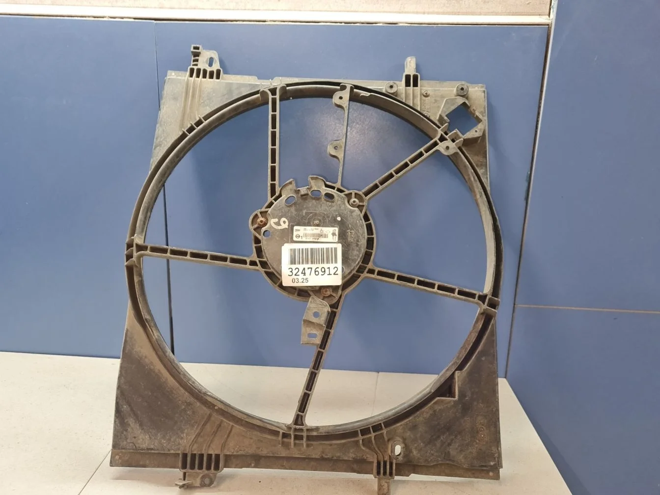 Диффузор радиатора для Nissan Qashqai J11E 2014-