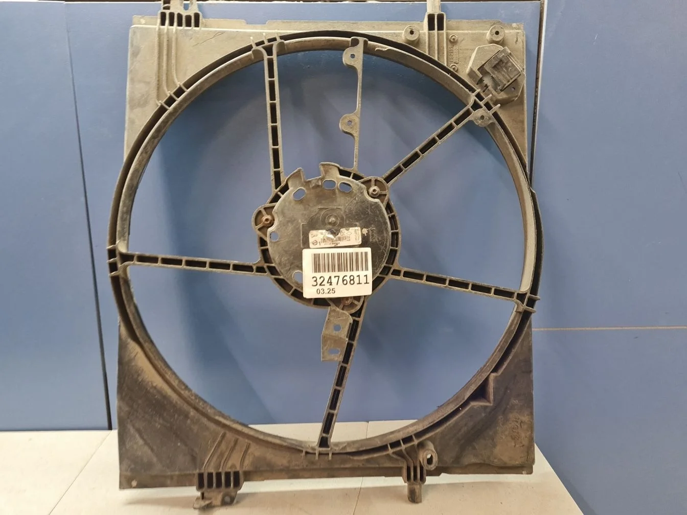 Диффузор радиатора для Nissan Qashqai J11E 2014-