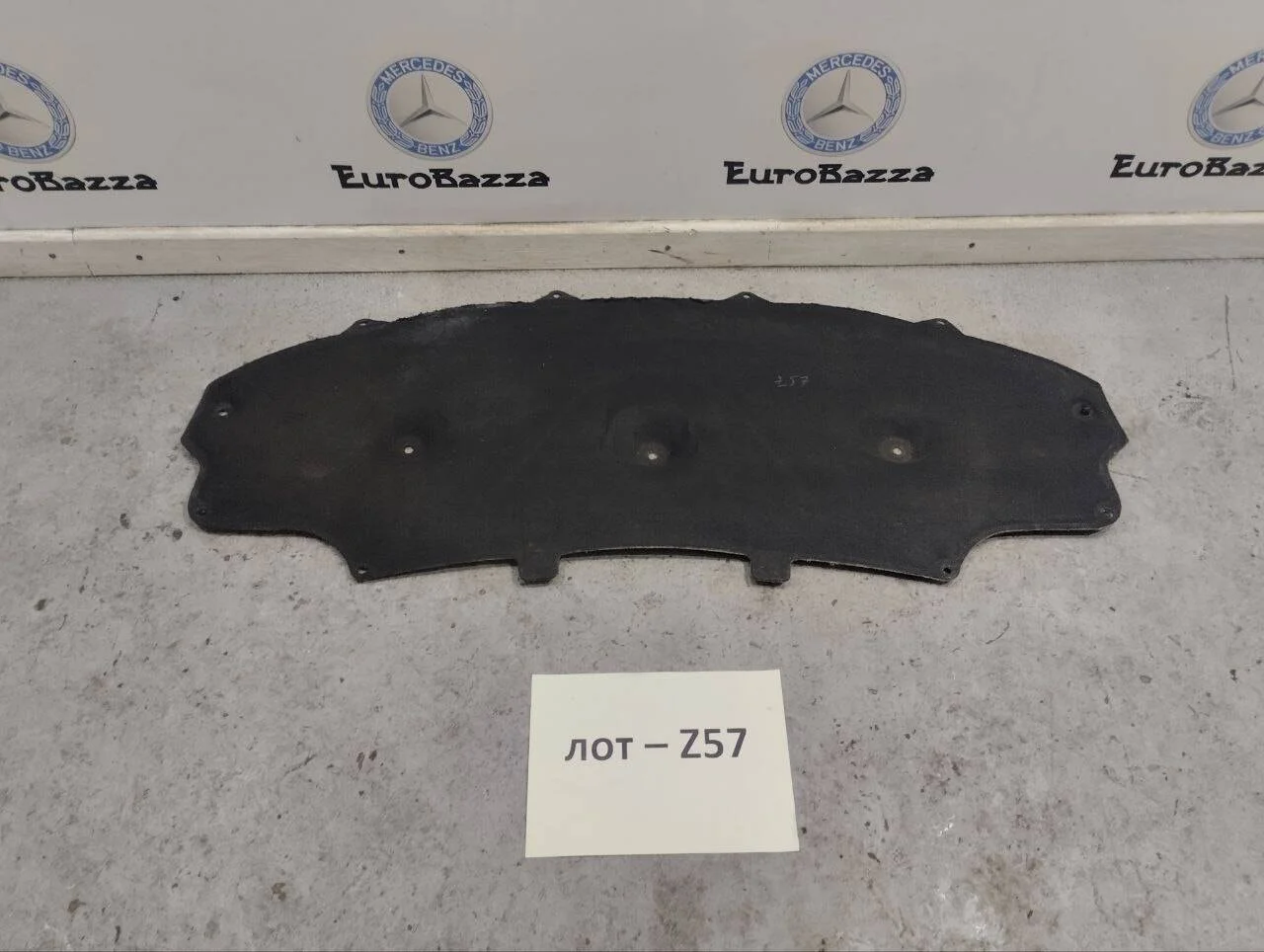 Шумоизоляция капота Mercedes X164