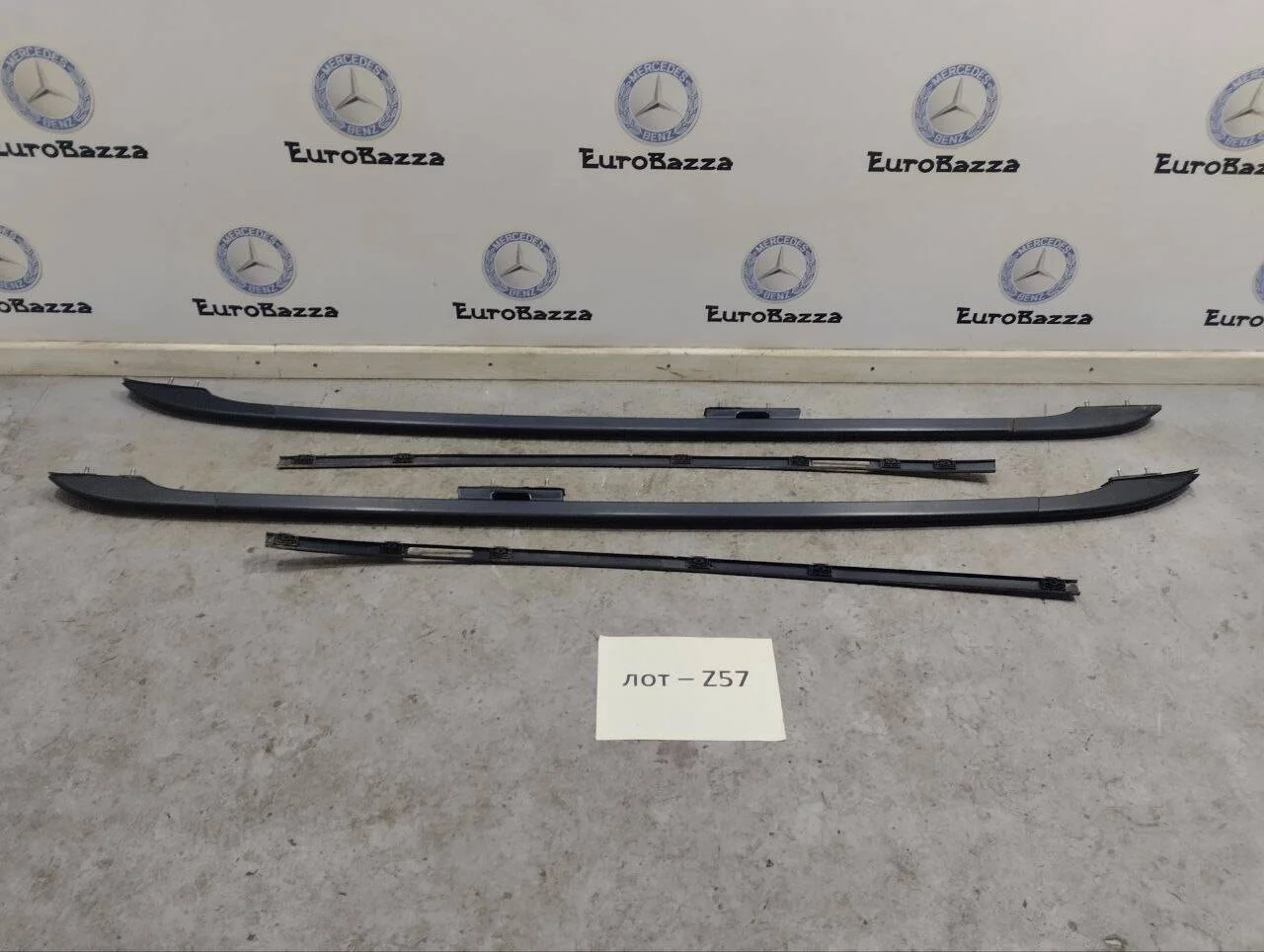 Релинг крыши с накладкой Mercedes X164