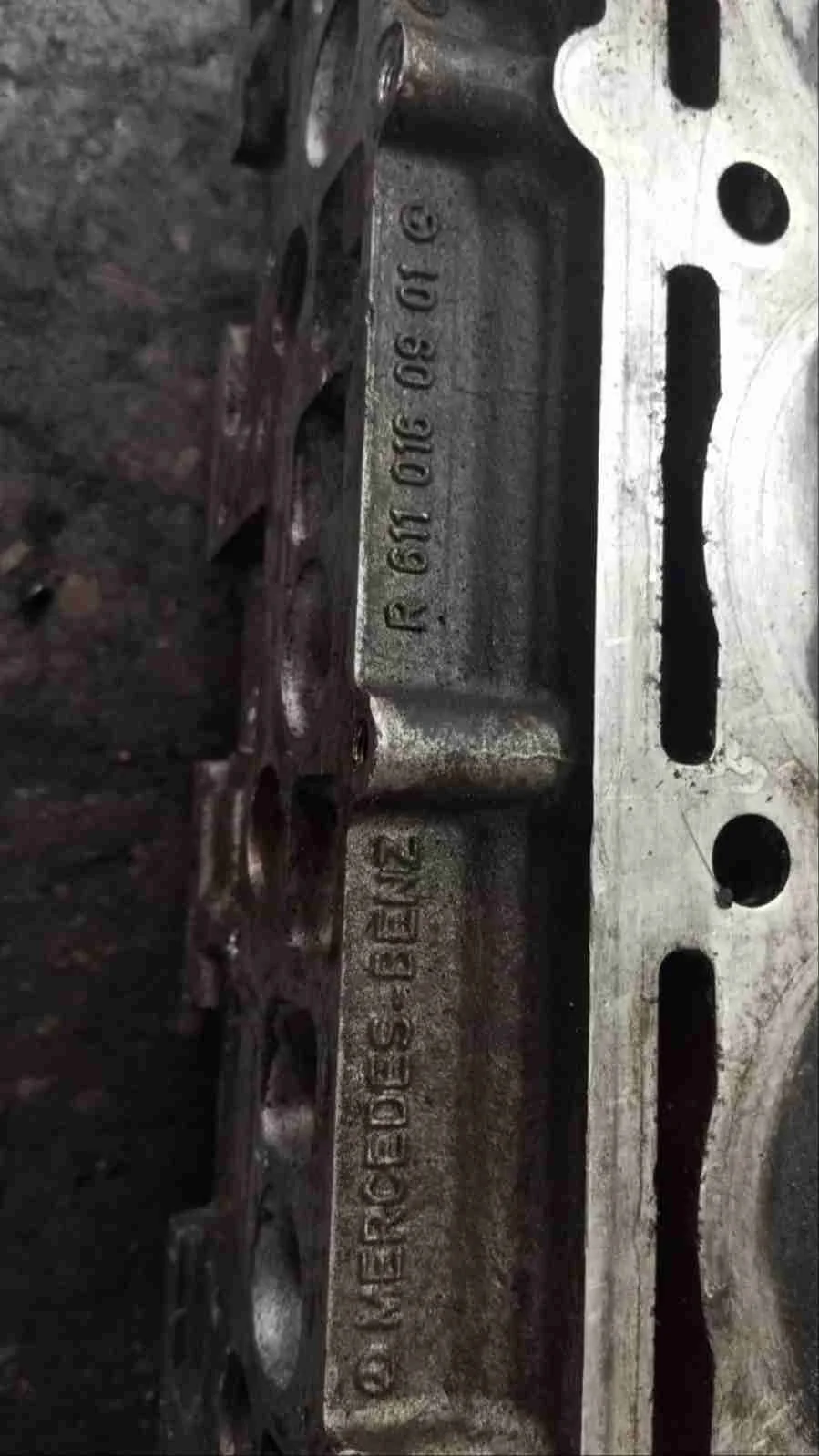 Головка блока цилиндров Mercedes C-klasse W203/S203/CL203 [рестайлинг] (2004-2007) дизель 2.2 CDI Автомат Седан