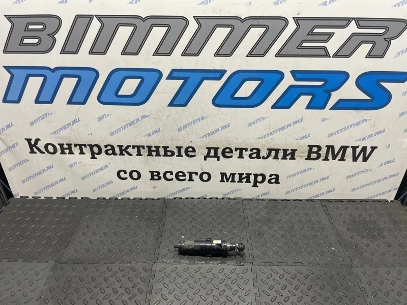 Форсунка омывателя фар Bmw X5 2014 61677292657 F15 N63B44B, левая