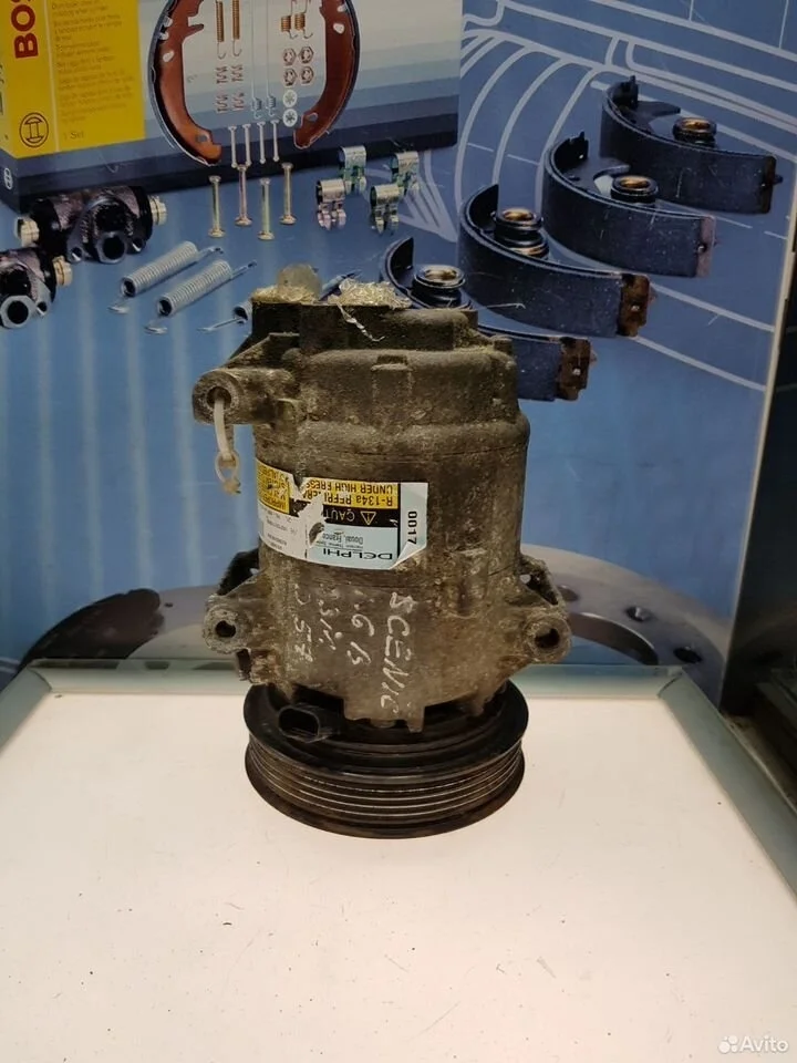 Компрессор кондиционера renault scenic 1,6b