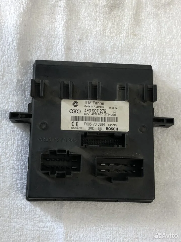 Блок комфорта audi a6 c6 4f0907279 4f0910279