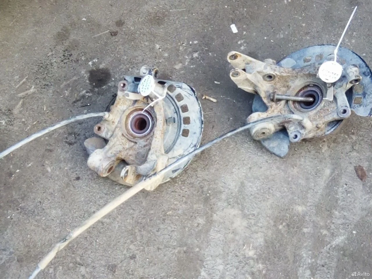 Кулак задний l, r audi q7 tuareg 7l8505436a 7l8505