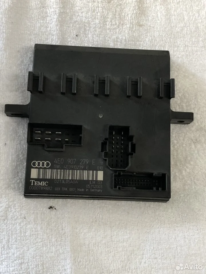 Блок комфорта audi a8 d3 4e0907279e 4e0910279e
