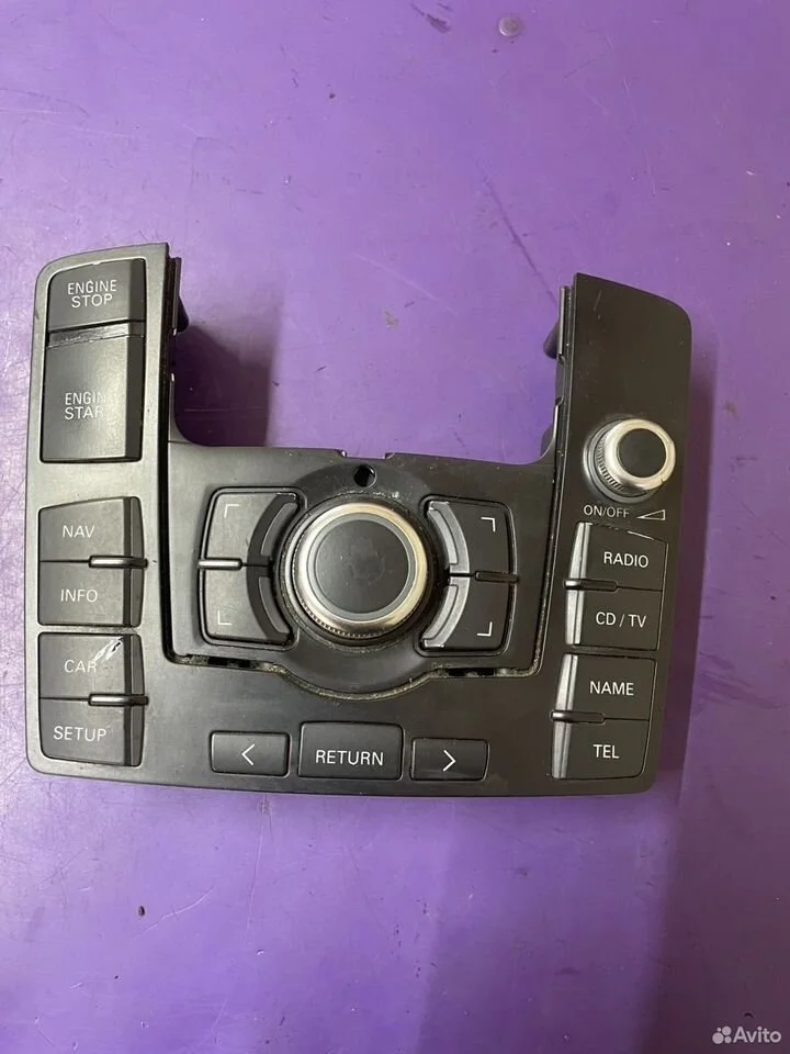 Панель управления mmi audi q7 4l