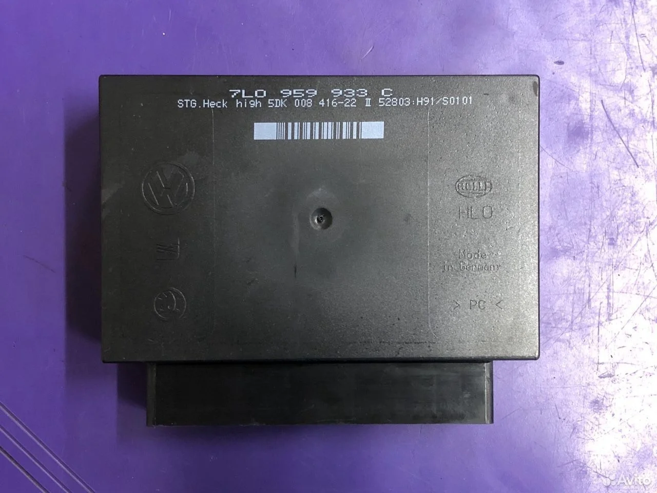 Блок комфорта vw touareg 7l0959933c