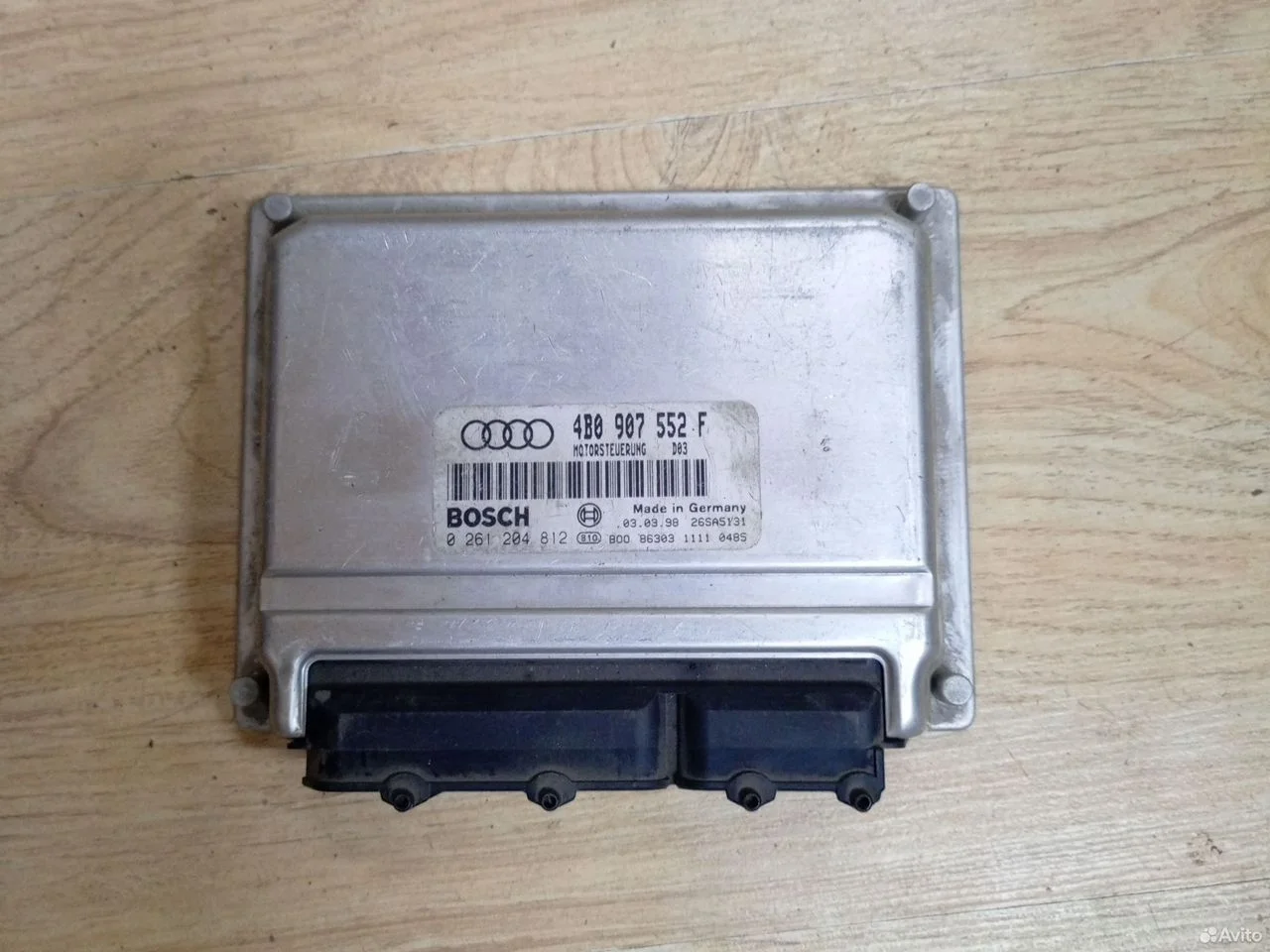 Блок управления двигателем audi a8 c5 4b0907552f