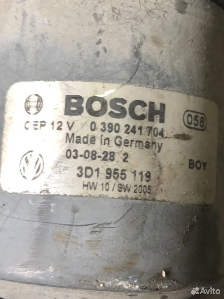 Трапеция стеклоочистителя vw phaeton