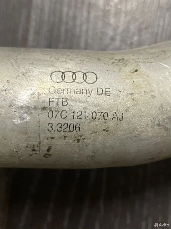 Трубка системы охлаждения audi a8 6.0 w12