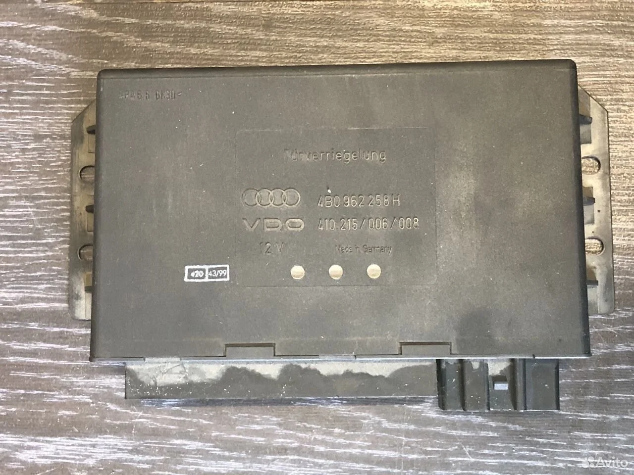 Блок комфорта audi a6 c5 4b0962258h