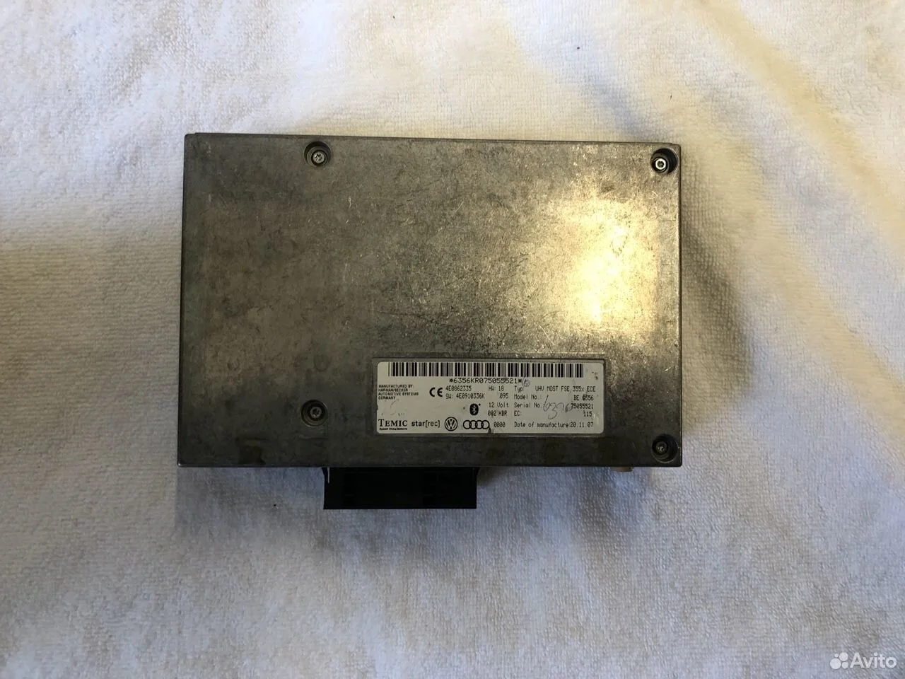 Блок управления интерфейсом vag 4e0910336k