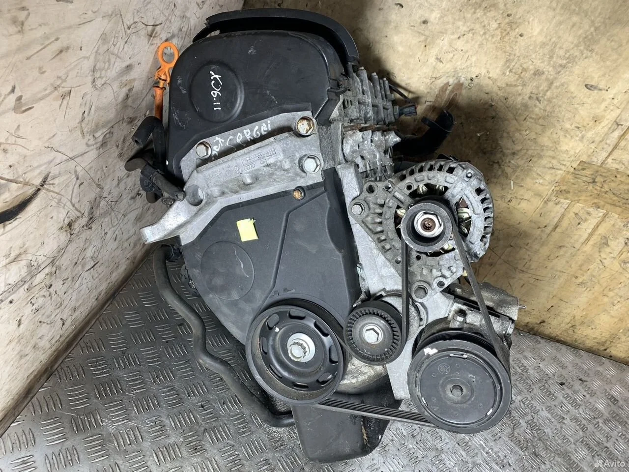 Двигатель1.4 bud vw golf caddy oсtavia