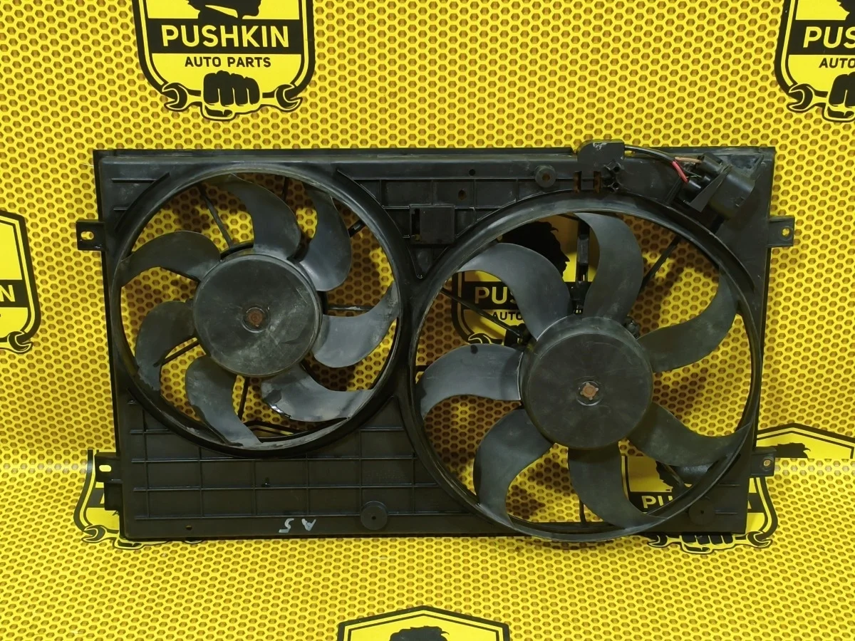 Вентилятор охлаждения Skoda Octavia 2012 1K0121205AD A5 CDAA