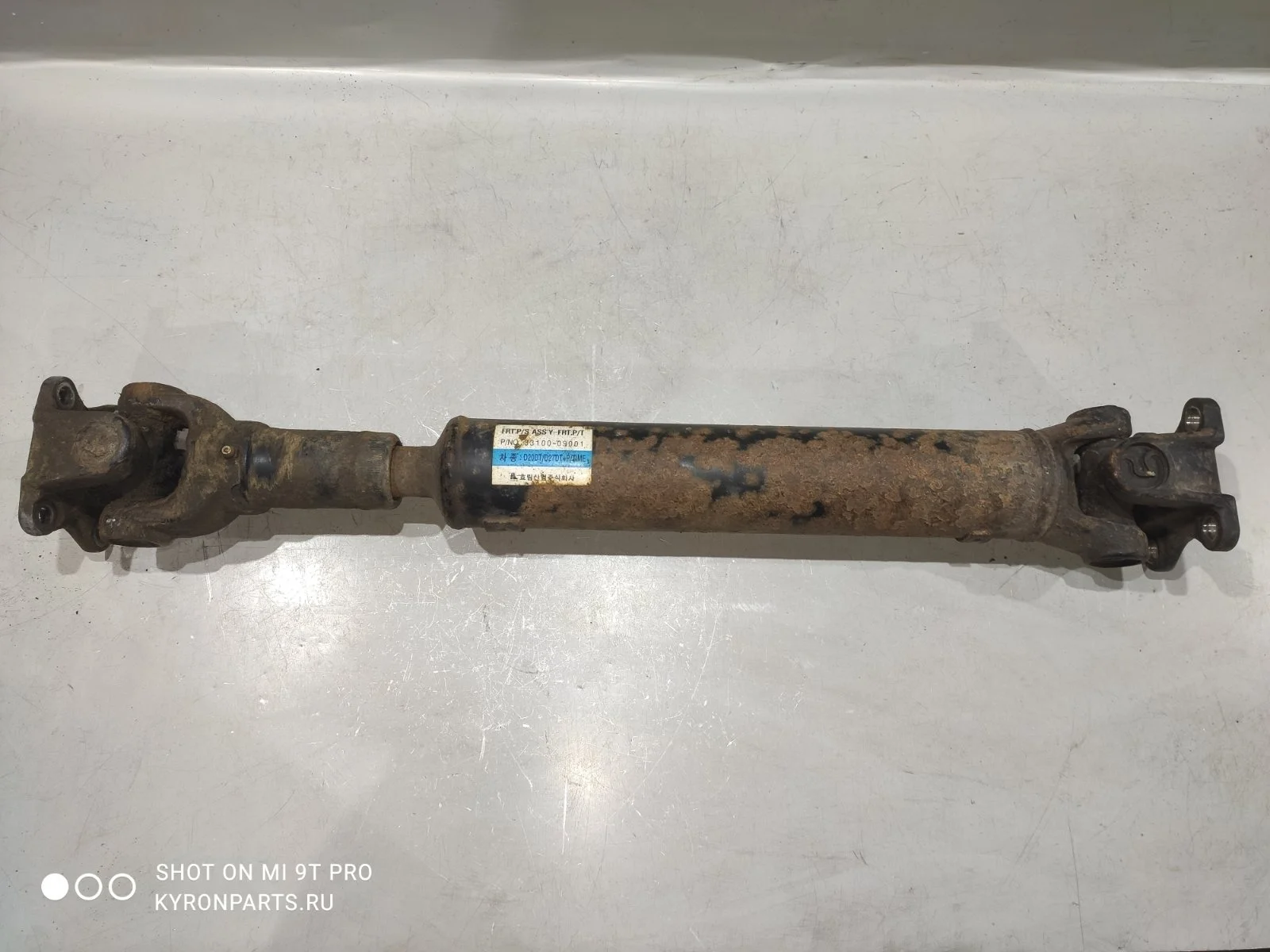 Вал карданный SsangYong Kyron 2007 D100