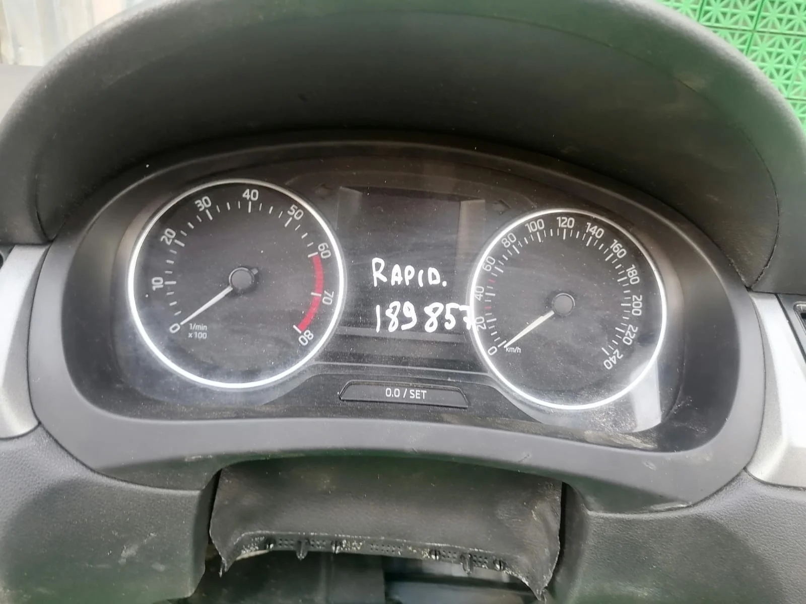 Панель приборов, комбинация приборов SKODA RAPID 2013- б/у RAPID(2013-