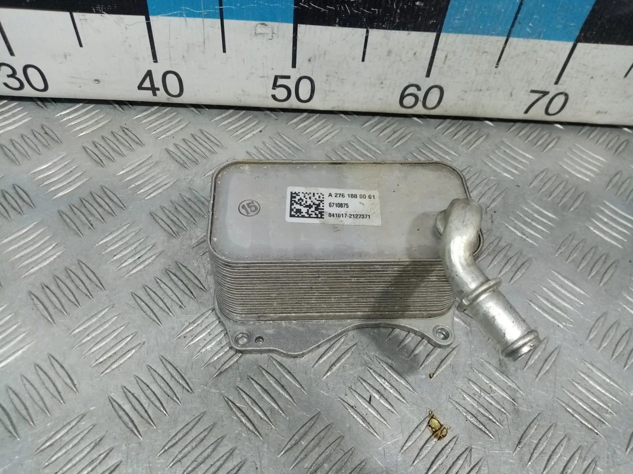 [Б/У] Радиатор маслоохладитель ом276 [Код: 00591670 ]