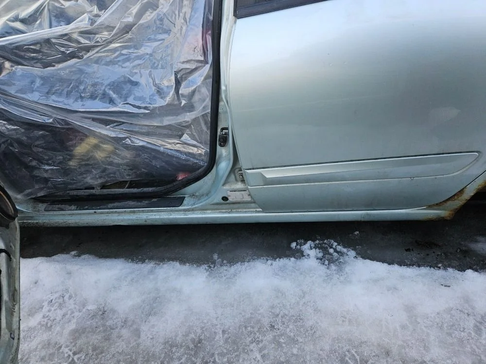 Порог левый на Nissan Almera B10 Classic