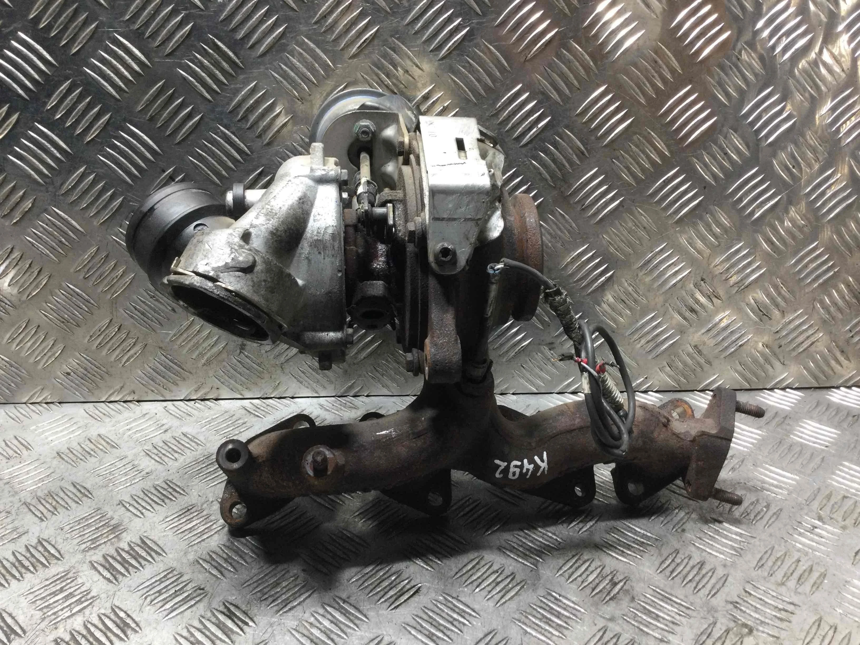 Турбина SEAT Leon 2 поколение (2005-2009) дизель 2.0 TDI Механика Х/б