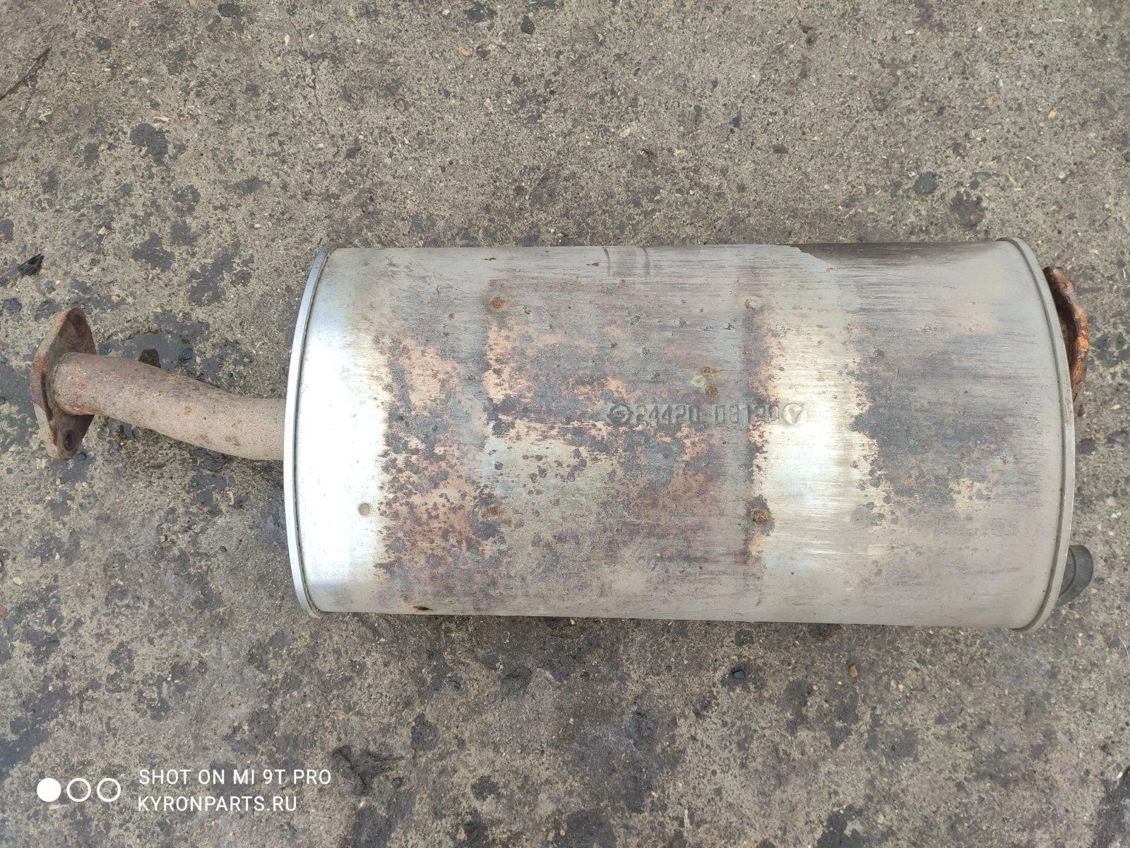 Глушитель основной SsangYong Kyron 2009 D130