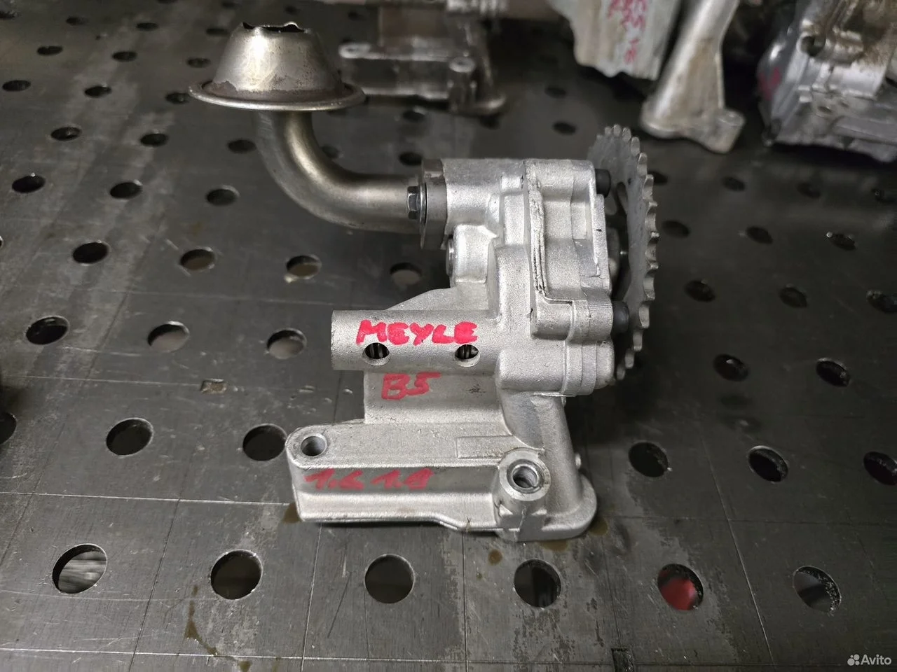 Масляный насос 1.6 ahl ana vw passat b5 audi a4 в5