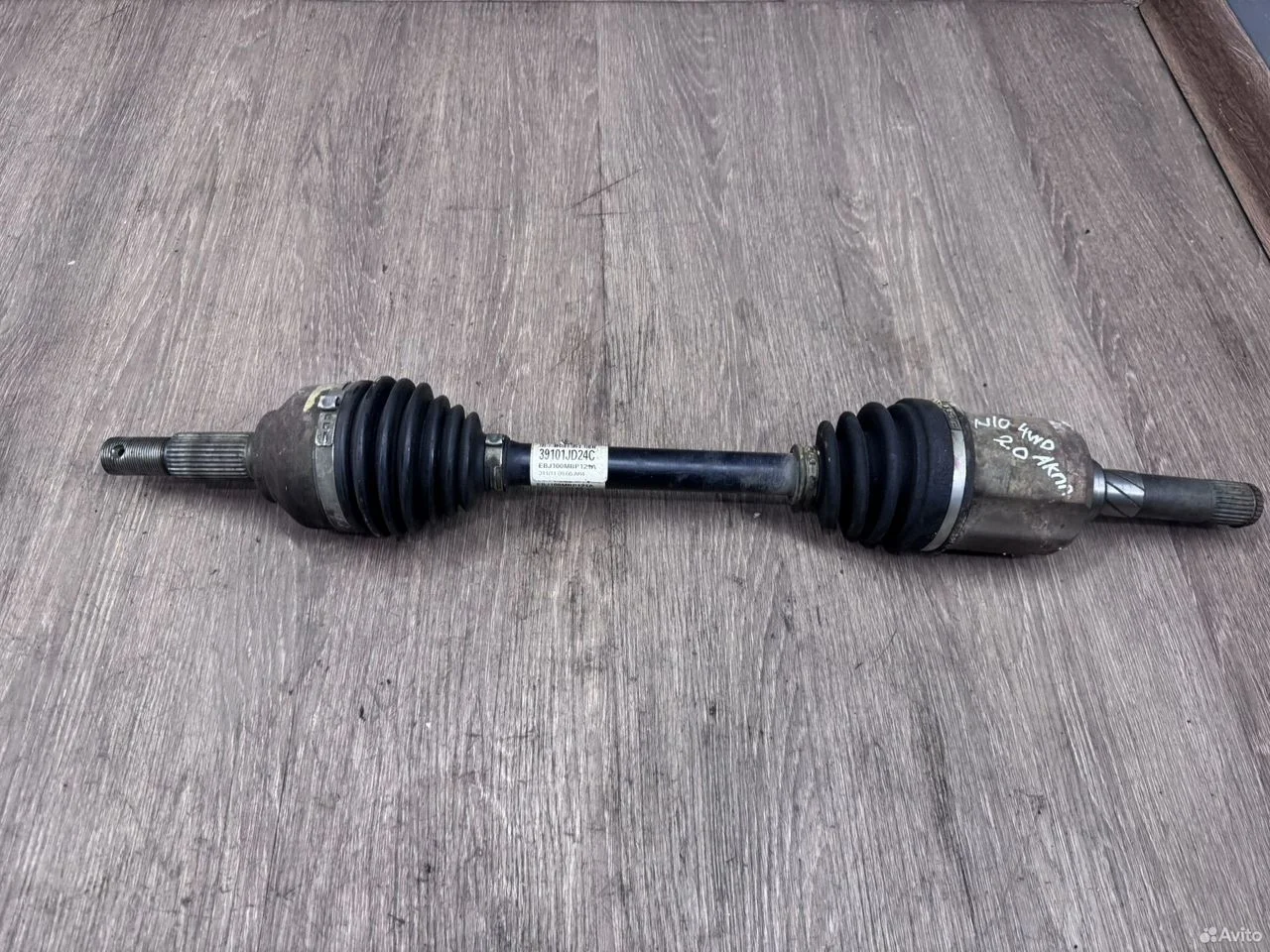 Привод акпп передний левый nissan x-trail t31