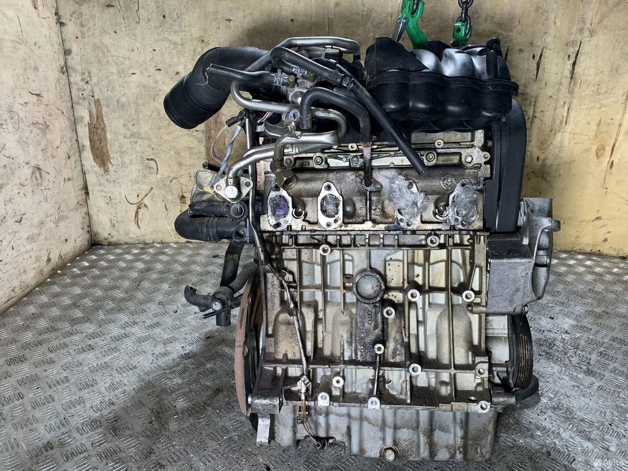 Двигатель 1.6 bfq vw golf 4 skoda octavia