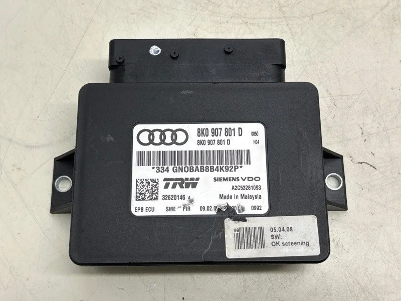Блок управления стояночным тормозом Audi A4 2008 B8