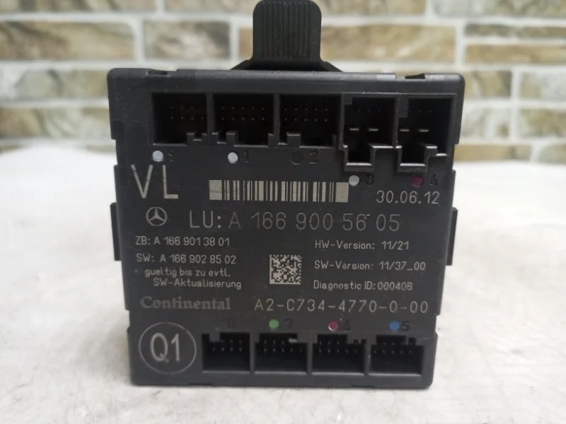 Блок управления дверьми Mercedes-Benz GL-Class 2012 W166