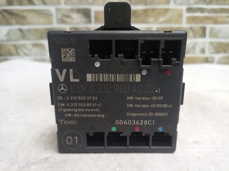 Блок управления дверьми Mercedes-Benz -Class 2012 W212