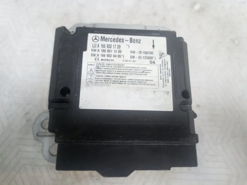 Блок управления подушек безопасности Mercedes-Benz GL-Class 2012 X166