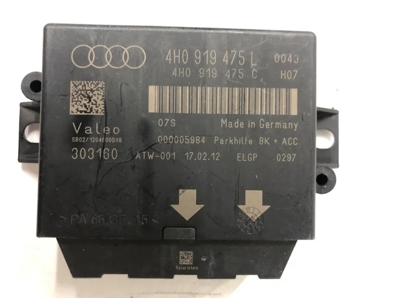 Блок управления парктроником Audi A6 2012 C7
