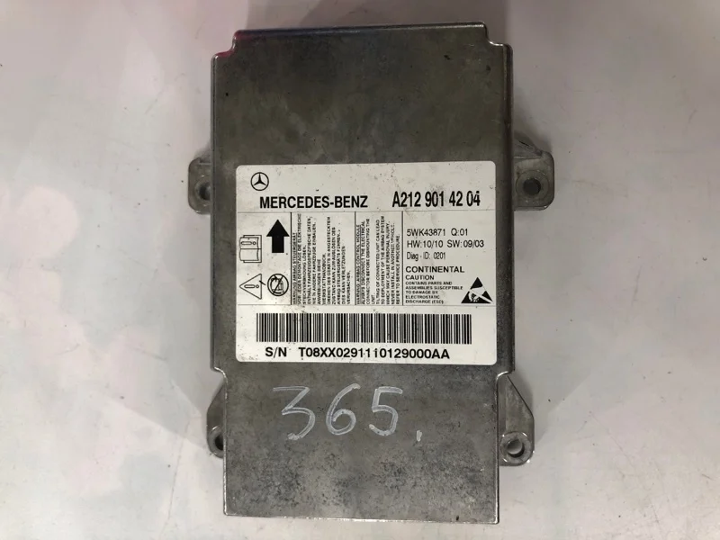 Блок управления подушек безопасности Mercedes-Benz -Class W212