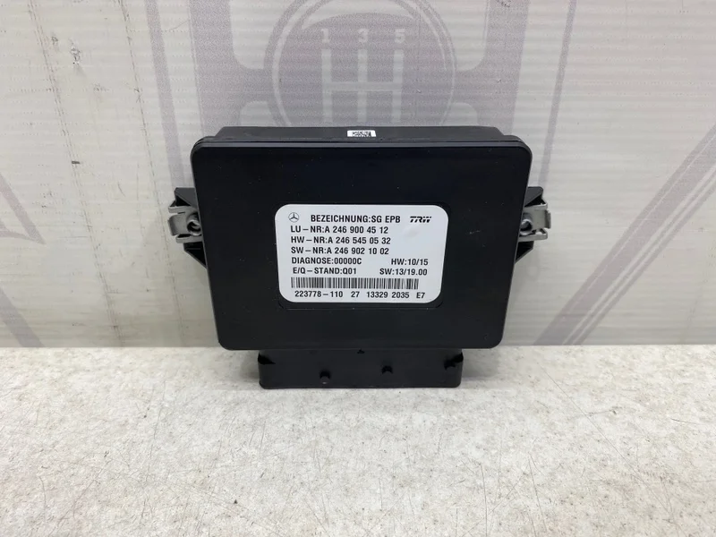 Блок управления стояночным тормозом Mercedes-benz 2013 W246