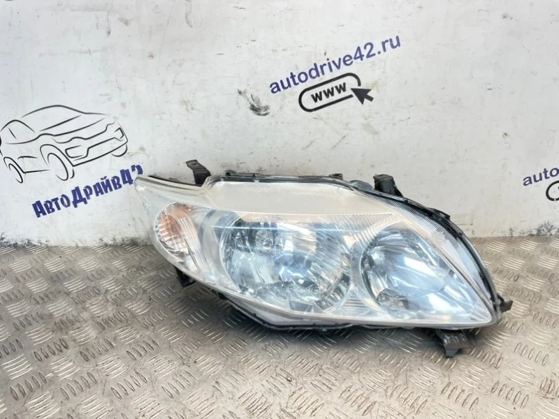 фара toyota corolla 2006 ZRE151L 1ZRFE
