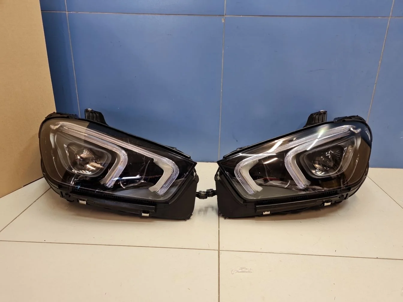 Комплект фар для Mercedes GLE-klasse C167 Coupe 2019-