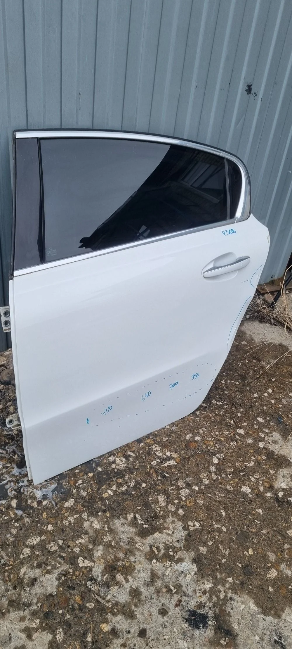 Дверь задняя левая для Peugeot 508 I 2010-2018