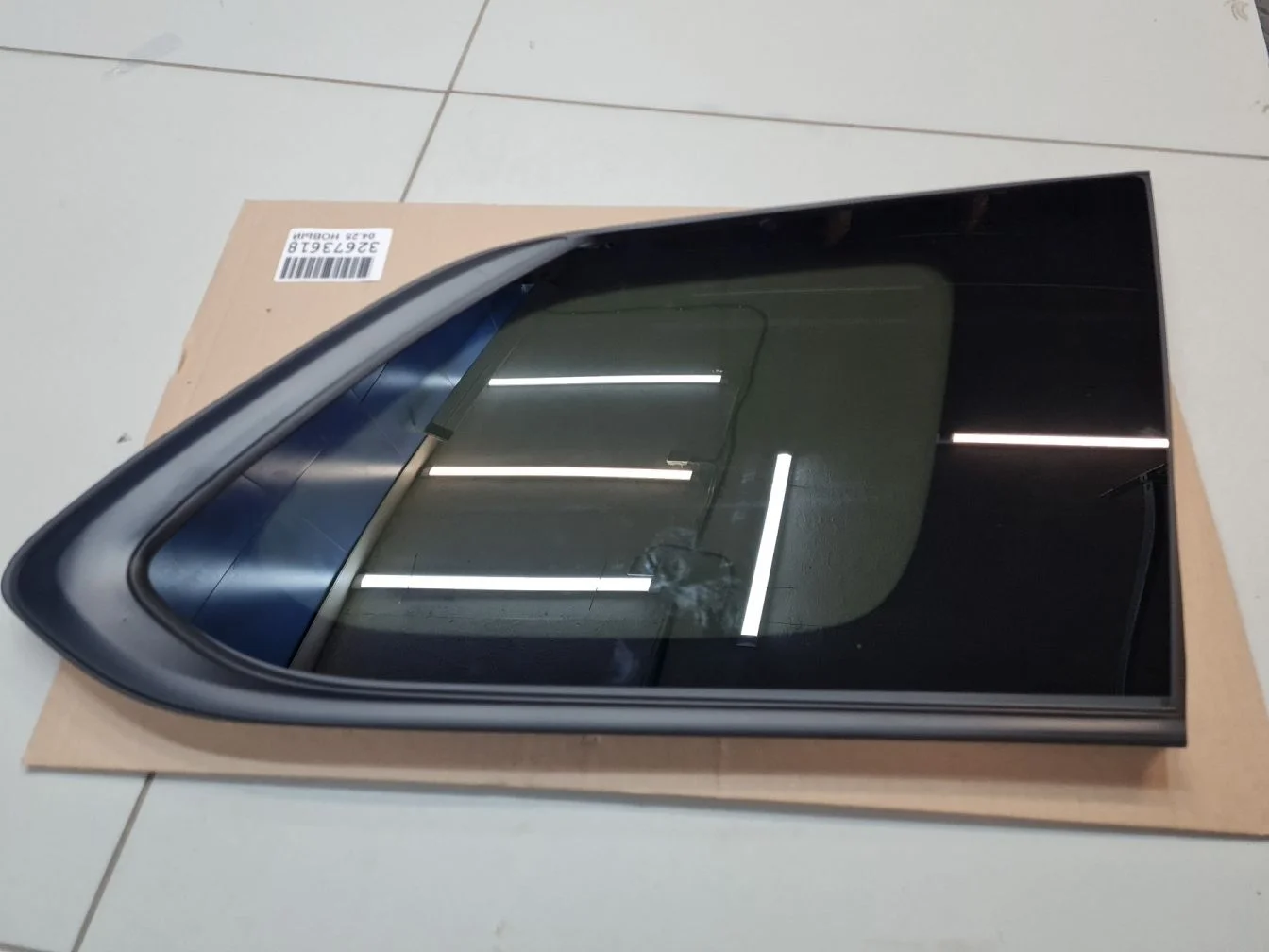 Стекло кузовное заднее правое глухое для Mitsubishi Outlander GF 2012-