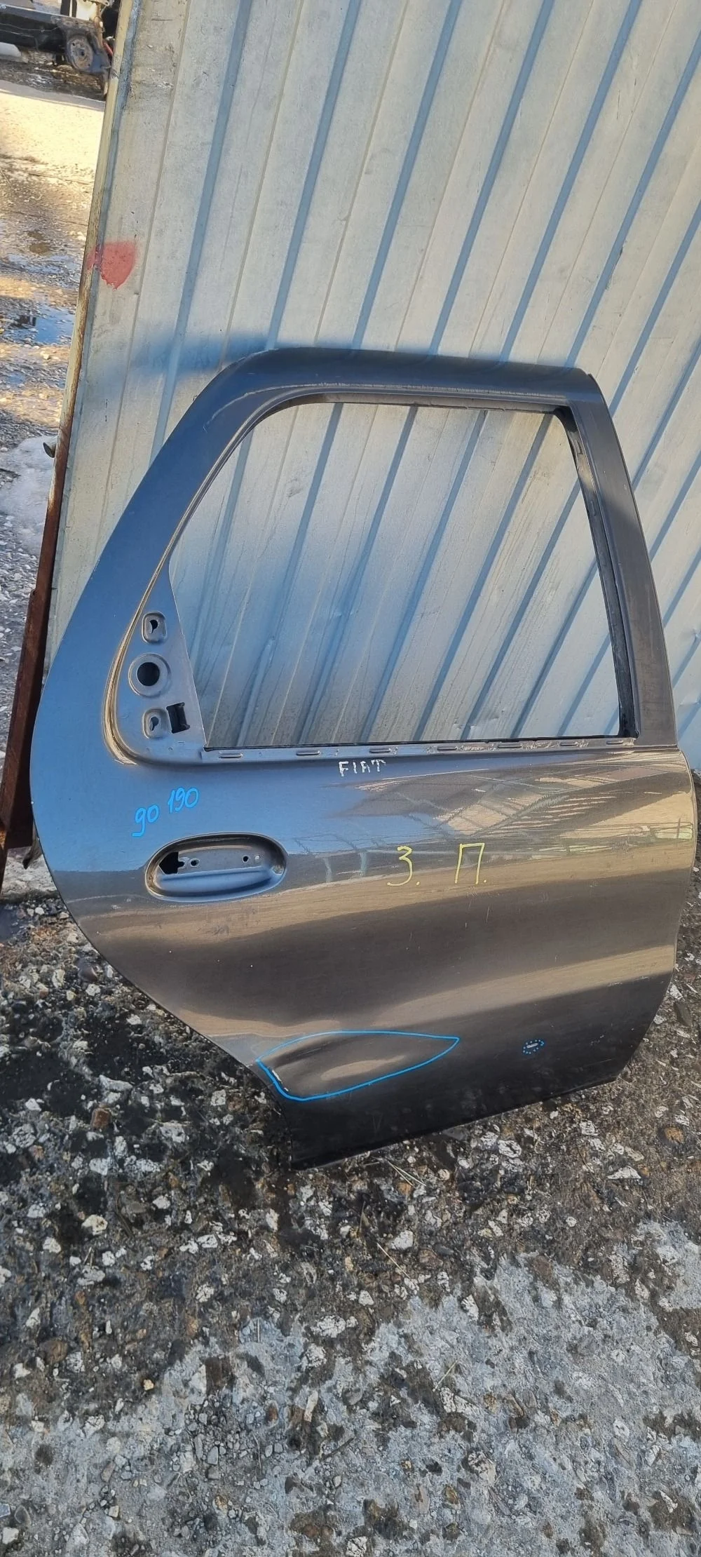 Дверь задняя правая для Fiat Albea 2002-2012