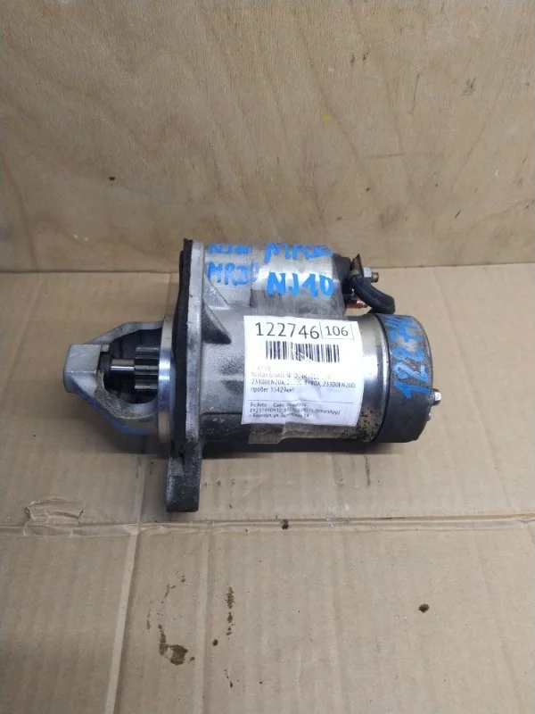 Стартер Nissan Dualis 2007 NJ10