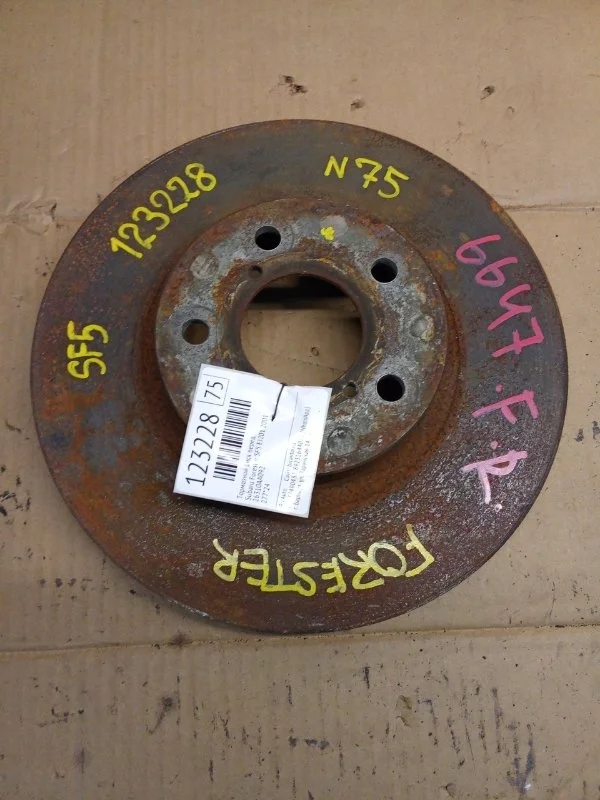 Тормозной диск Subaru Forester 2001 SF5