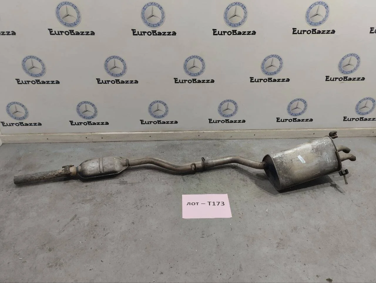 Выхлопная труба Mercedes W203