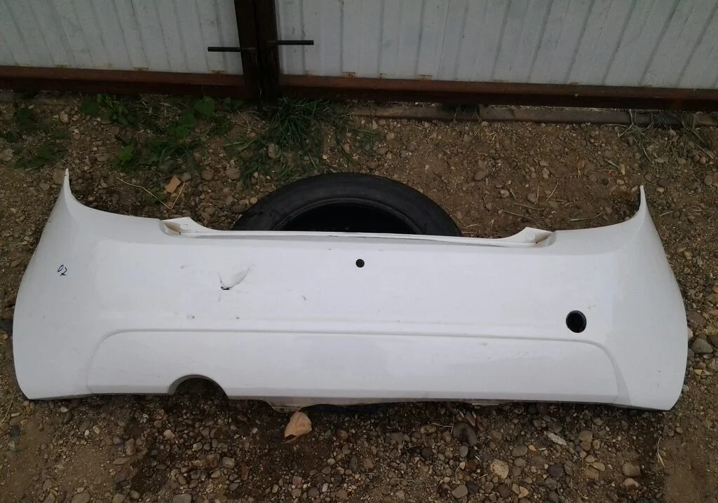 Бампер Chevrolet Aveo T300 95460678, задний