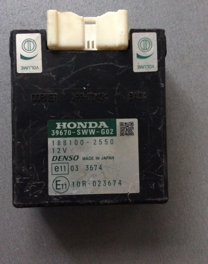 Блок управления парктрониками Honda CR-V 3 39670SWWG02