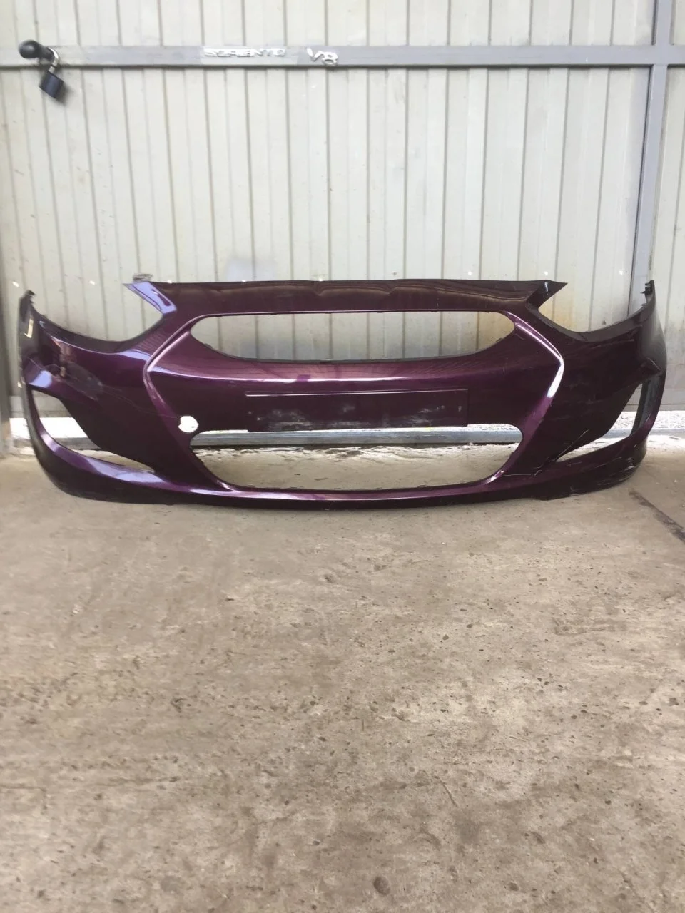 Бампер Hyundai Solaris 865114L000, передний