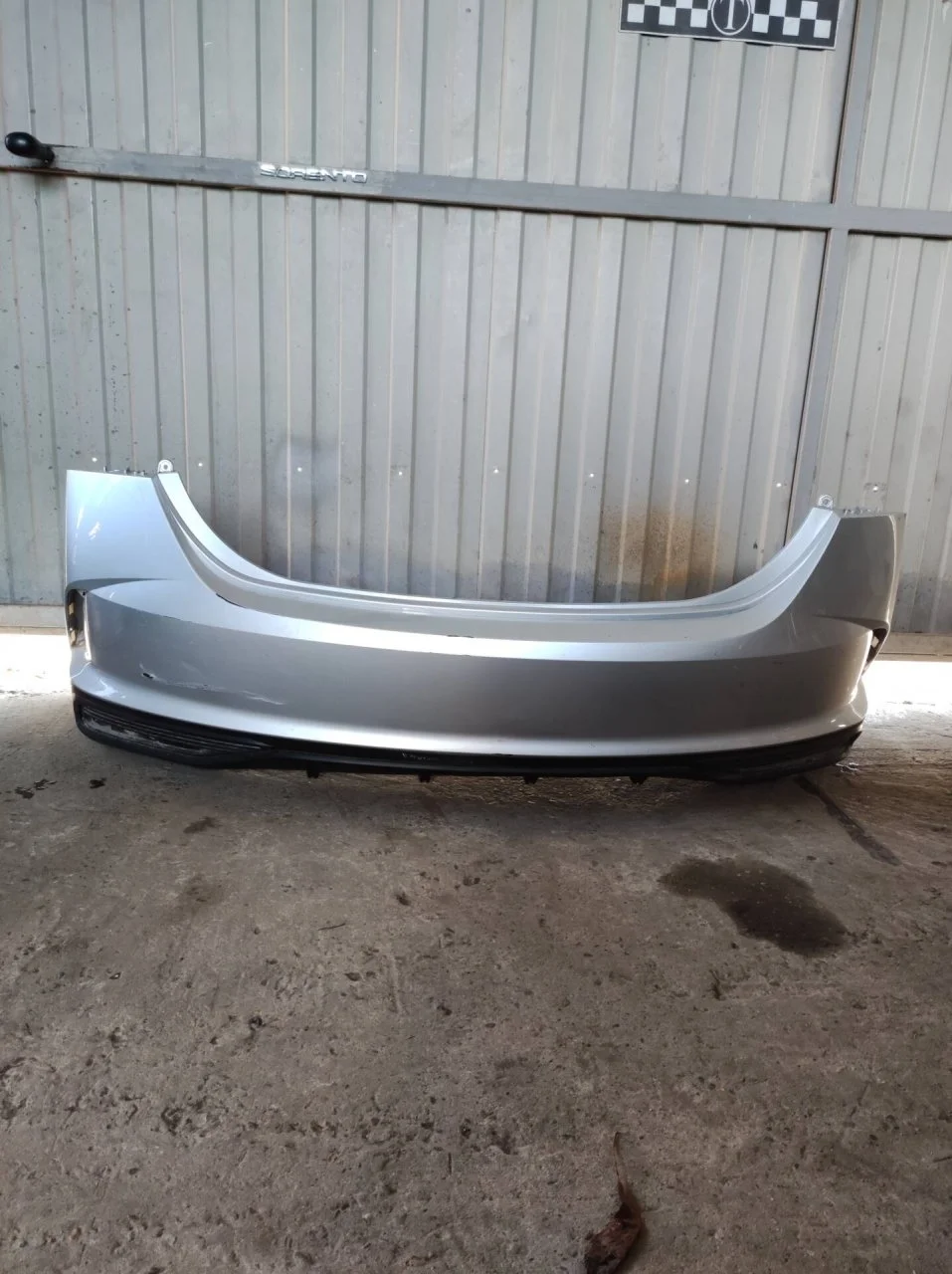 Бампер Hyundai Solaris 86611H5500, задний